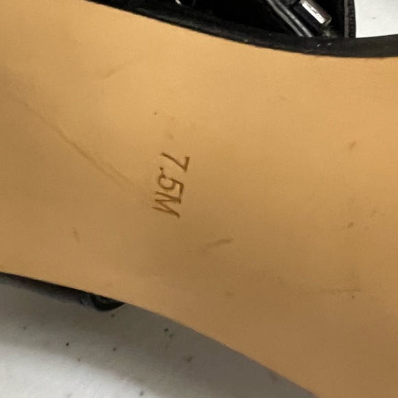 Kari Blue Arianna Lace Up Open Toe Wedge SZ 7.5 - Picture 11 of 12